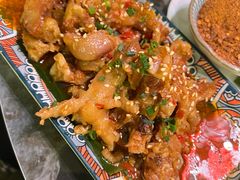 蒜香鸡脚-浩海火燒雲傣家菜(芮欧百货店)