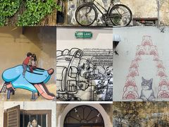 -槟城街头艺术街区