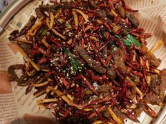 干煸牛胸口肉-靓靓蒸虾·头牌蒸虾(雪松路总店)