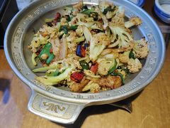干锅有机花菜-95号酱骨·一块豆腐(展春园西路店)