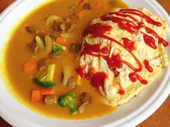 咖喱牛小排蛋包饭-吉姆丽德乡村西餐厅(闵行交大店)