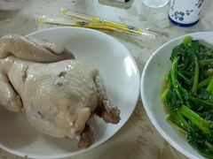 菜心-佳基盐焗鸡