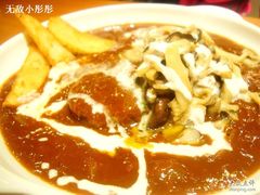 蘑菇酱汉堡排2-COCO壱番屋(北京平安国际金融中心店)