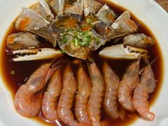 十八斩红膏蟹拼红虾-原製原味(普陀山磐龙店)