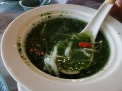 碧绿荠菜银鱼羹-无锡苏宁银河国际酒店-悦府65中餐厅