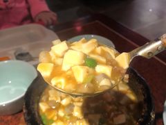 石锅鸡汤豆腐-绿茶餐厅(蓝色港湾店)