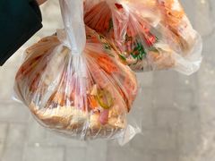 鸡蛋花干夹菜-三兄弟高炉烧饼