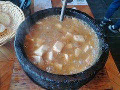 海胆石锅豆腐-院子餐厅·大锅菜·老杭帮(桥西直街店)