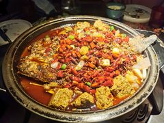 -探鱼·鲜青椒爽麻烤鱼(银泰城店)