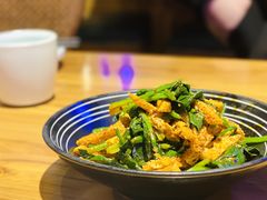 菠菜拌面筋-胖老汉椒麻鸡清真新疆菜(西御街店)