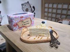 榴莲千层蛋糕-小时光咖啡馆(开森度假森林店)