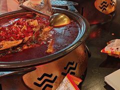 -探鱼·鲜青椒爽麻烤鱼(天一广场店)