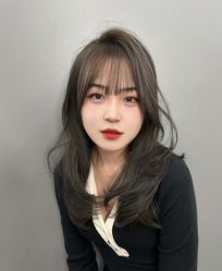 点击看大图 -藤野造型烫发染发