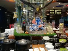 自助取餐区-三英温泉度假酒店-自助餐厅