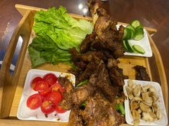 -老兰家传统烧烤炒菜泡馍(小南门店)