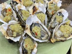 炭烧蒜蓉生蚝-贞姨美食·老字号海鲜大排档