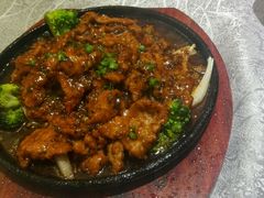 铁板黑椒牛柳-粤秀小厨·广式早茶(辽宁路店)