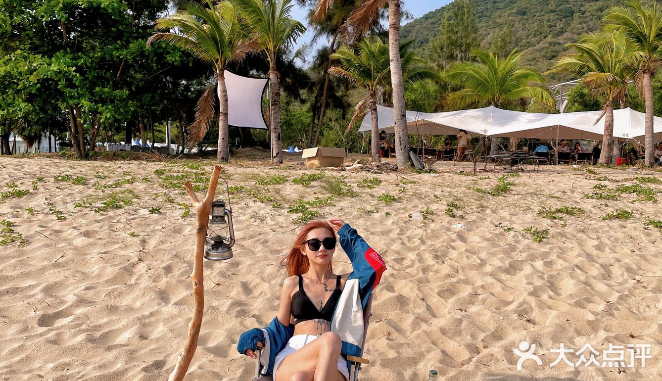 星河滚烫，人间理想🥂打卡马思唯同款海边露营⛺️
