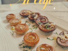 西班牙风味煎蘑菇-at cafe 意大利餐厅(集美店)