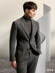 点击看大图 -怒马会 全麻衬西装高级定制