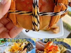 -七的湖·晚芳亭·阳澄湖农家菜·大闸蟹(莲花岛店)