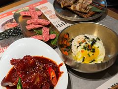 -草家酱蟹炭火烤肉店(珲春南路一店)