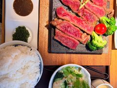 超厚切牛板腱定食-味太助·银饭食堂(中华城店)
