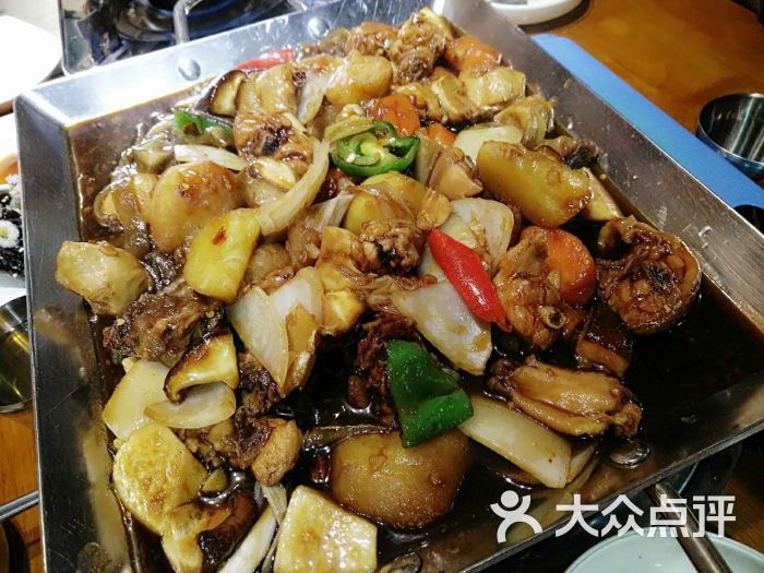 浪漫韩国料理安东鸡图片 - 第11张