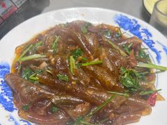 香菜肉丝粉皮-八张桌子(老店)