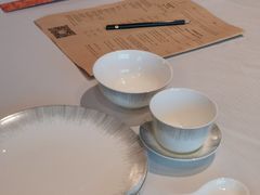 餐具摆设-夏宫中餐厅(静安香格里拉店)