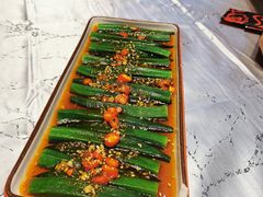 捞汁秋葵-红辣椒·川菜·火锅(大洋中心店)
