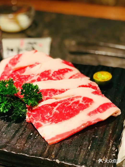 初霖和牛烧肉(人民广场店)牛五花图片