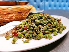 榄菜肉碎四季豆-鹊玥·粤菜小馆(汇智国际商业中心店)