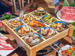 -明洞阿姨·韩式酱蟹烤肉·创意料理(三元桥店)