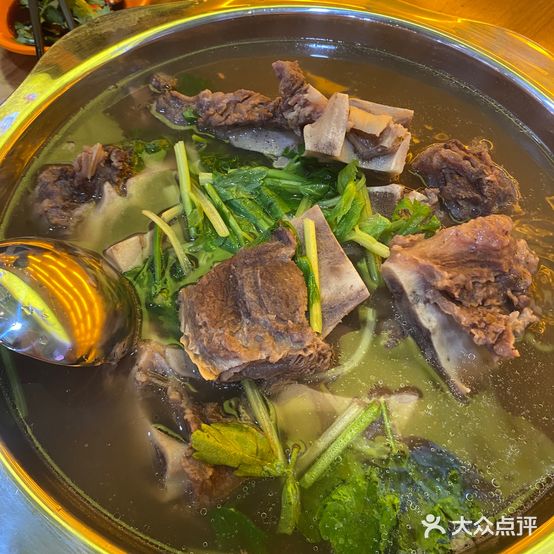 大个挂·现切牛骨火锅(金钻世家店)