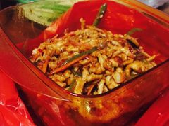 鱼香鸡丝-鑫来子菜馆