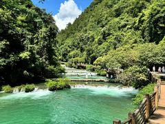 -小七孔景区-六十八级跌水瀑布