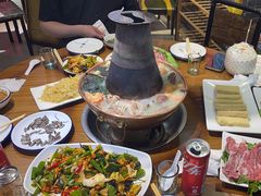 -老蜀铜火锅·酸菜脊骨·麻辣羊蝎子(热闹路店)