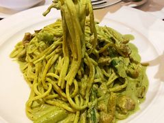 奶油蘑菇鸡肉芦笋香草意面-Me&Joe意大利面·珍珠奶茶(鲁班路店)