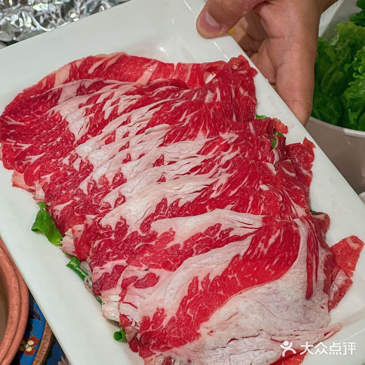 有黏糊糊爱好者吗!铜锅涮肉蘸麻酱绝了!!