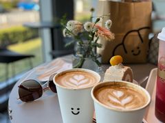 姜糖拿铁【圣诞特饮】-dotcom coffee古点咖啡(致真大厦店)