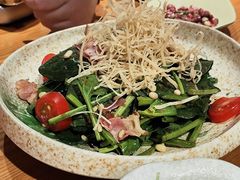 获奖的培根菠菜沙拉-有喜屋·鲜鸡烧鸟·居酒屋(安龙路店)