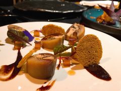 秘制黄狮鱼配鹅肝-AZUL by FUEL蓝色·法式酒馆(琶醍店)