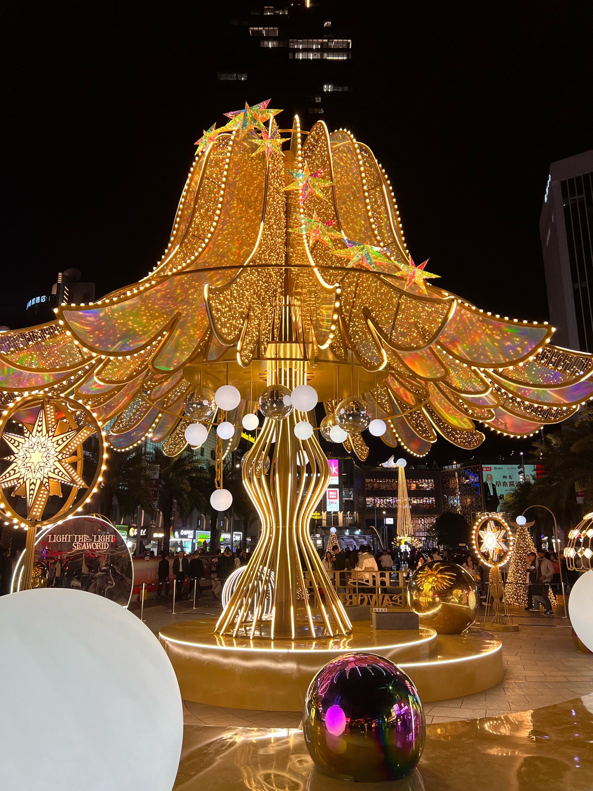 元旦的深圳蛇口有点好看