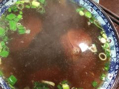 干切牛肉粉丝汤-老新隆牛肉锅贴(新街口店)
