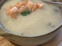 皮蛋瘦肉粥-白天鹅宾馆-宏图府餐厅