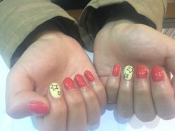 -孔雀手美甲美睫护理