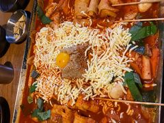 鱼饼火山炒年糕-包装马车·韩国料理·포장마차