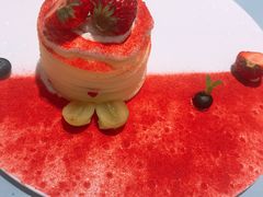 草莓千层蛋糕-随心小姐