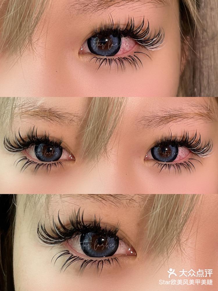百搭款白色睫毛这可太coolgirl了